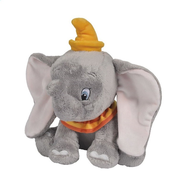 Knuffel Disney Dumbo-Dombo olifantje grijs 25 cm knuffels kopen