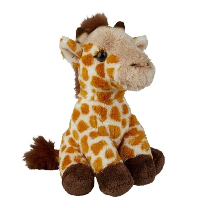 Knuffel giraffe gevlekt 15 cm knuffels kopen