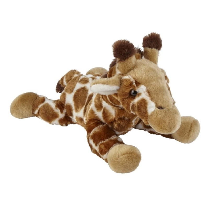 Knuffel giraffe gevlekt 25 cm knuffels kopen
