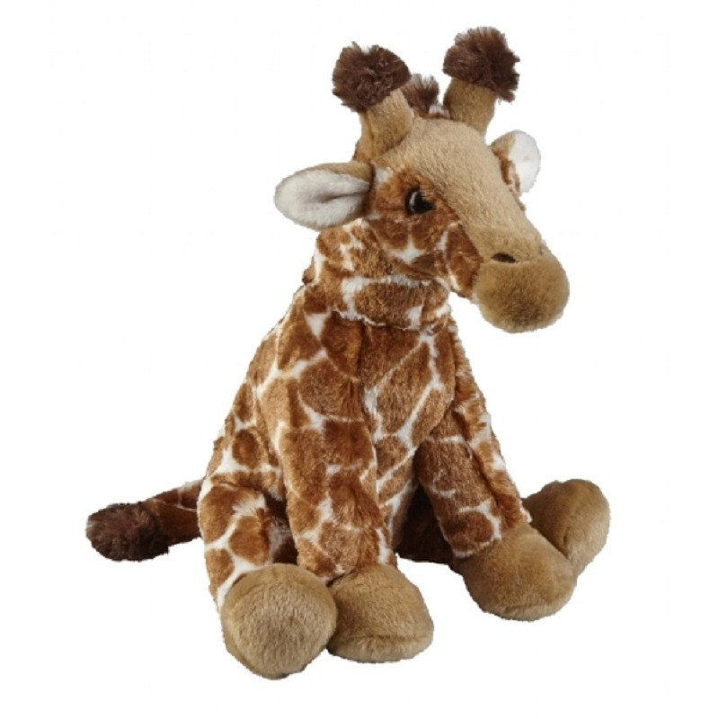 Knuffel giraffe gevlekt 30 cm knuffels kopen