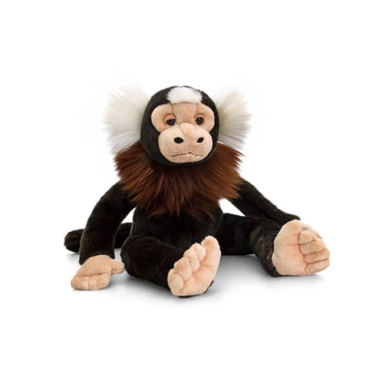 Marmoset aap knuffel zittend 30cm