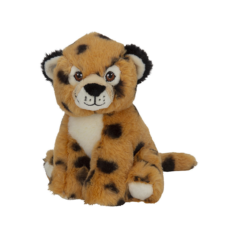 Pluche dieren knuffels Cheetah/Jachtluipaard van 16 cm