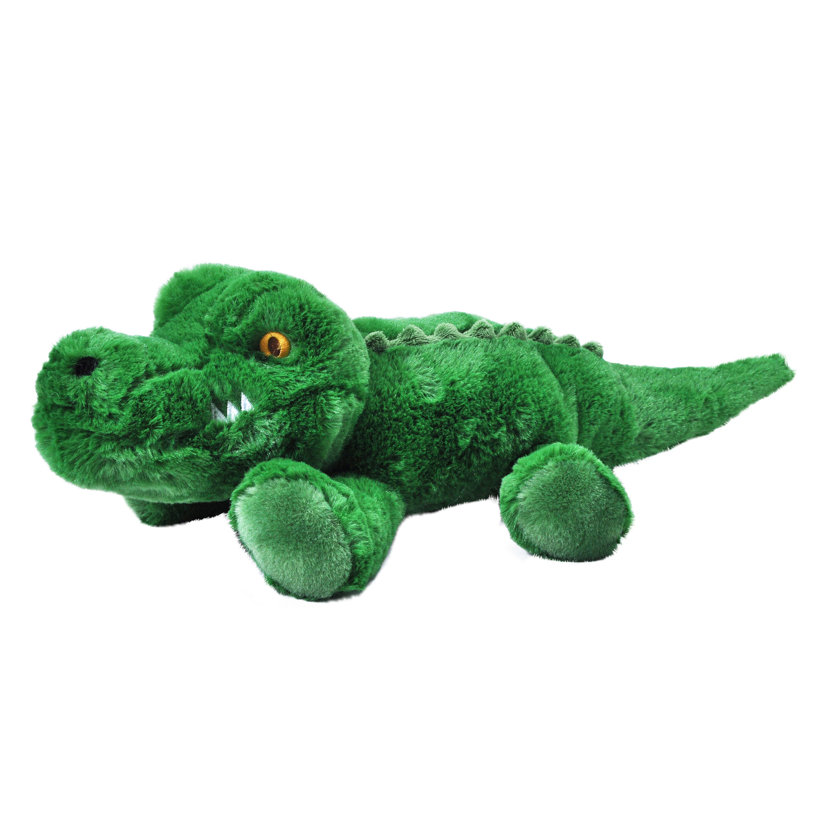 Pluche knuffel dieren Eco-kins krokodil van 30 cm