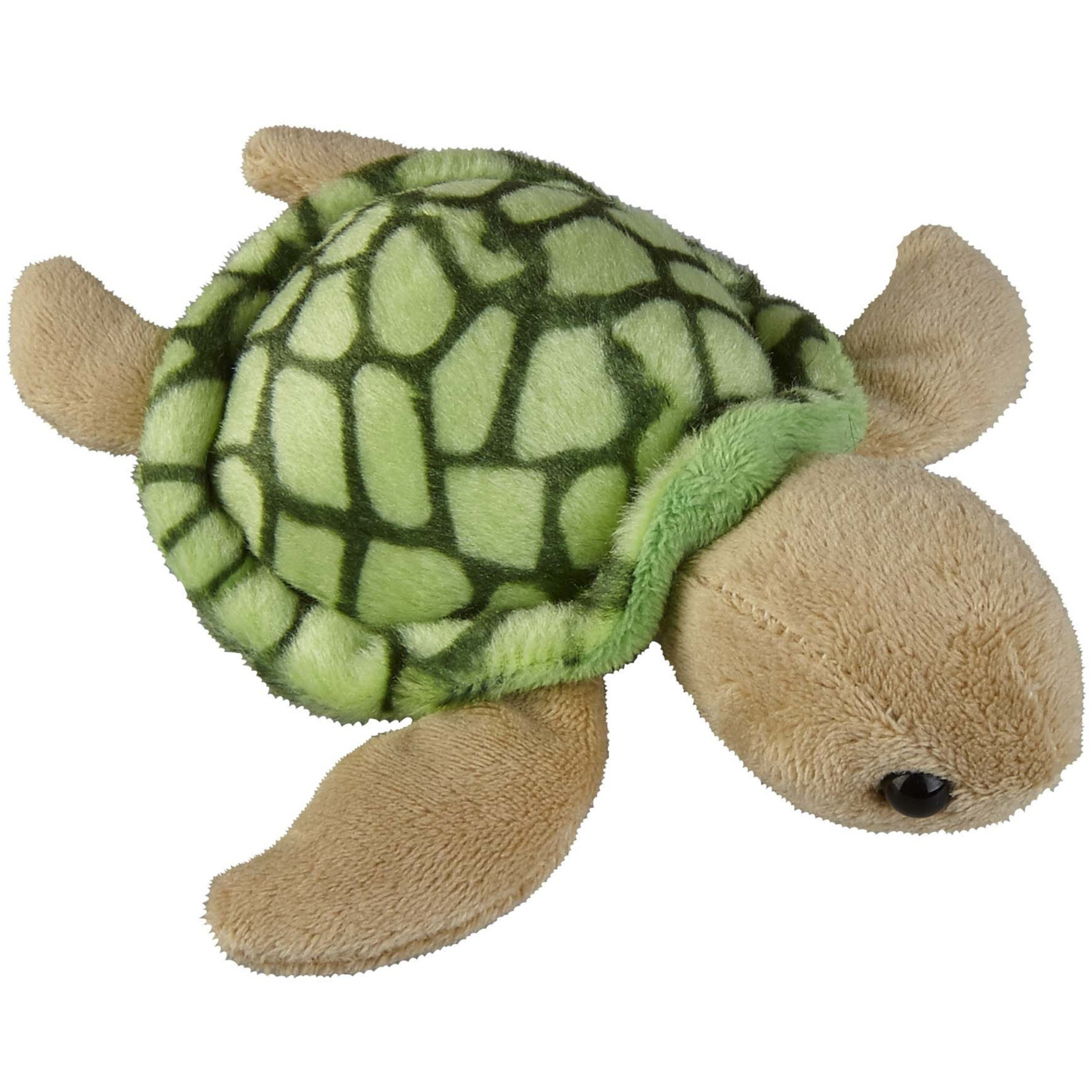 Pluche knuffel dieren Zeeschildpad van 12 cm