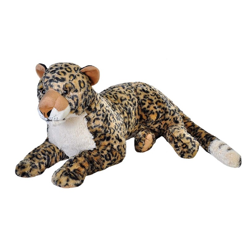 Pluche luipaard panter knuffels 76 cm
