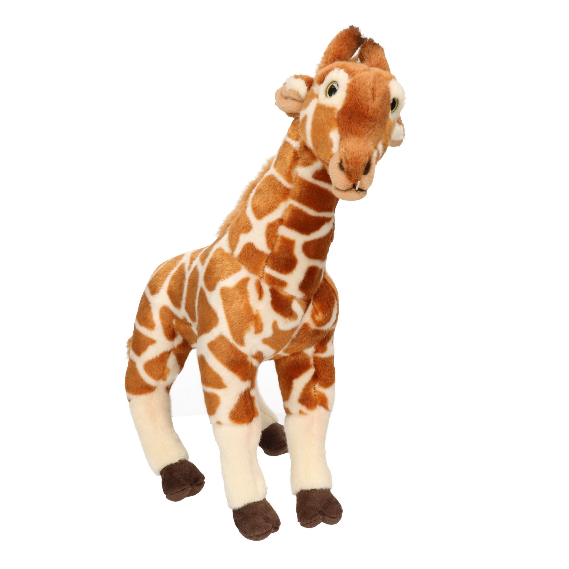 Speelgoed knuffel giraffe groot 41 cm