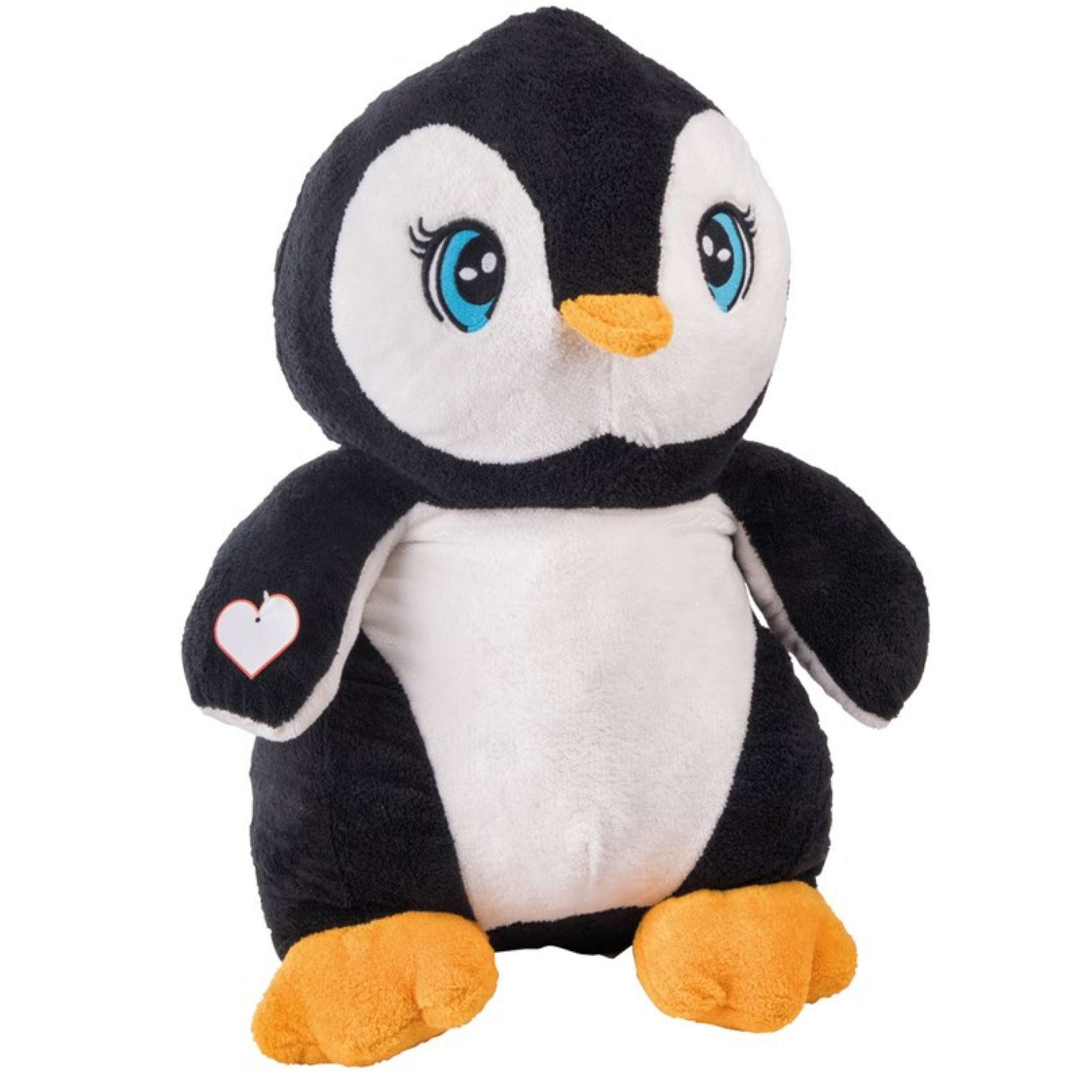 Speelgoed Knuffel Pinguin van zachte pluche - groot formaat - 60 cm