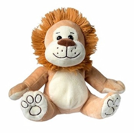 Speelgoed leeuw knuffel 21 cm