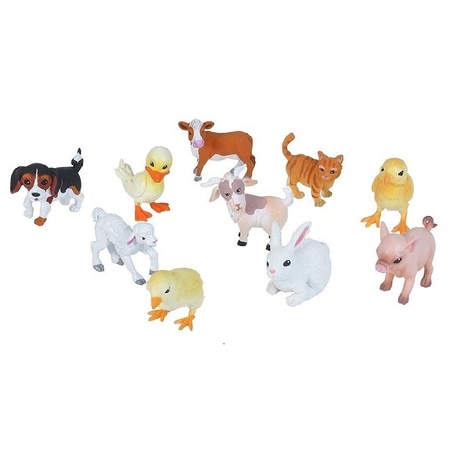 20x Farm baby animals toys