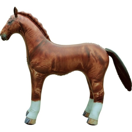 Opblaasbare paarden dieren 75 cm speelgoed