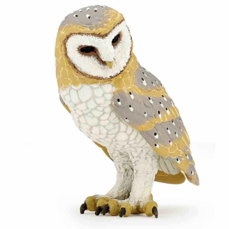 Plastic  toy owl 6 cm