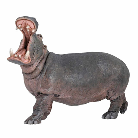Plastic  toy hippo 15 cm