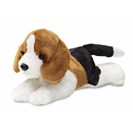Speelgoed honden knuffel beagle 20 cm