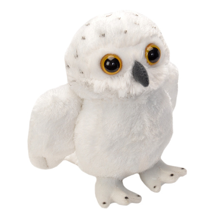 Plush soft toy animal  Snowy owl 18 cm