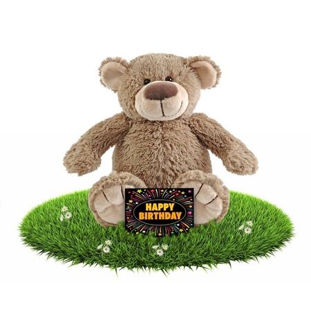 Plush bear Bella 100 cm + free birthday card